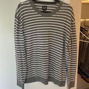 Gap Men’s striped crew neck